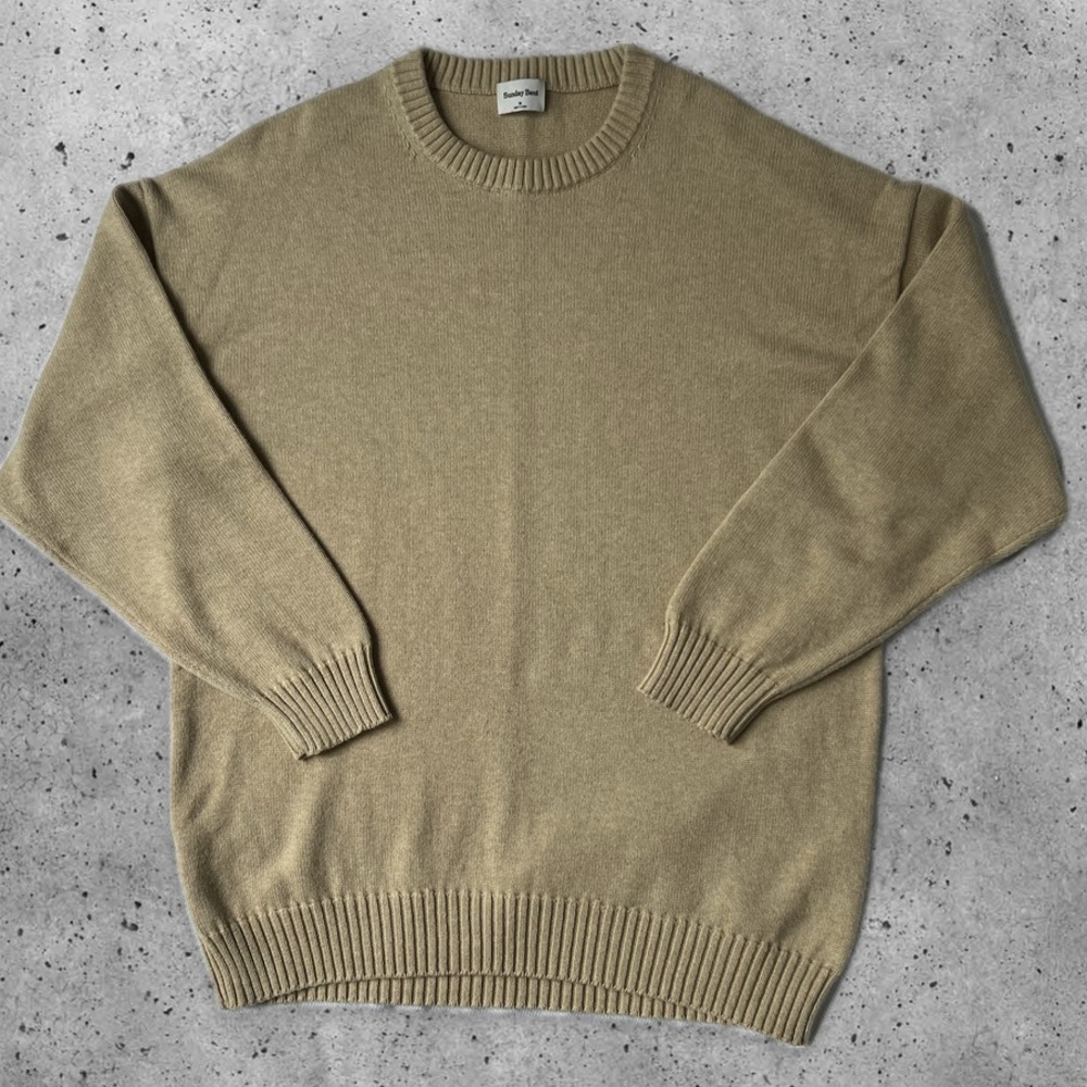 Aritzia Tan Sweater